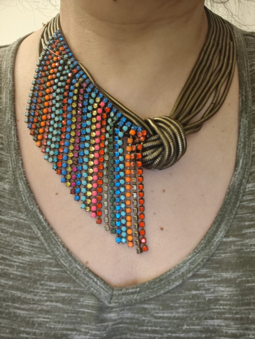 Stunning Dannijo Galapagos Necklace As Seen On Mindy Kaling Y2K